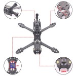 Großhandel HSKRC MAK4 HD 5/Zoll RC Quadcopter Kohle faser rahmen DJII FPV Luft einheit/CADDX VISTA für MARK4 HD Freestyle FPV